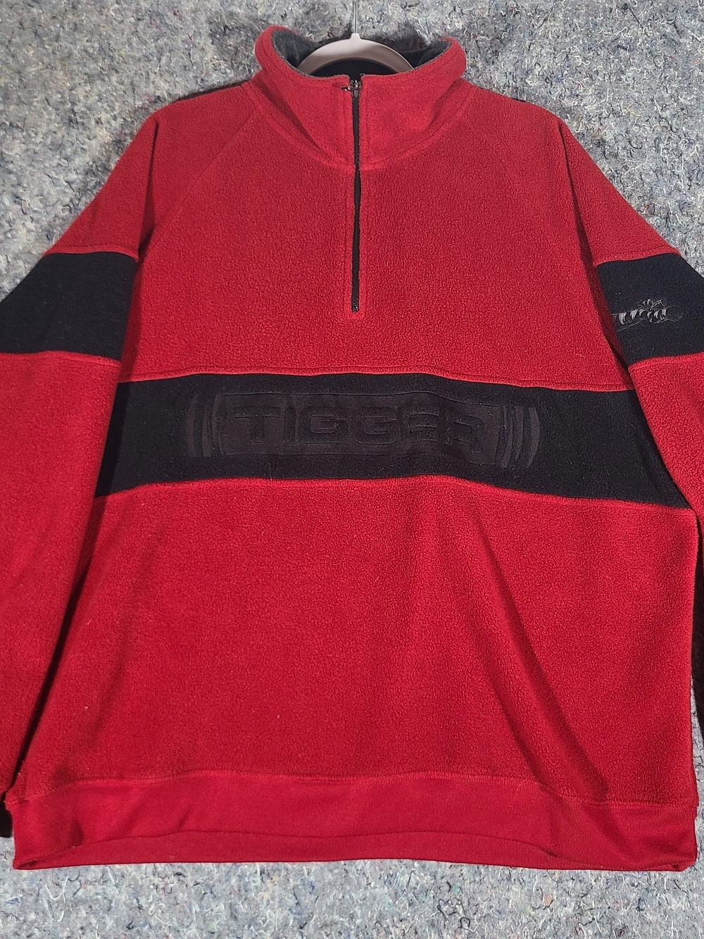 Vintage Disney Store Tigger Fleece Pullover fleece sweater